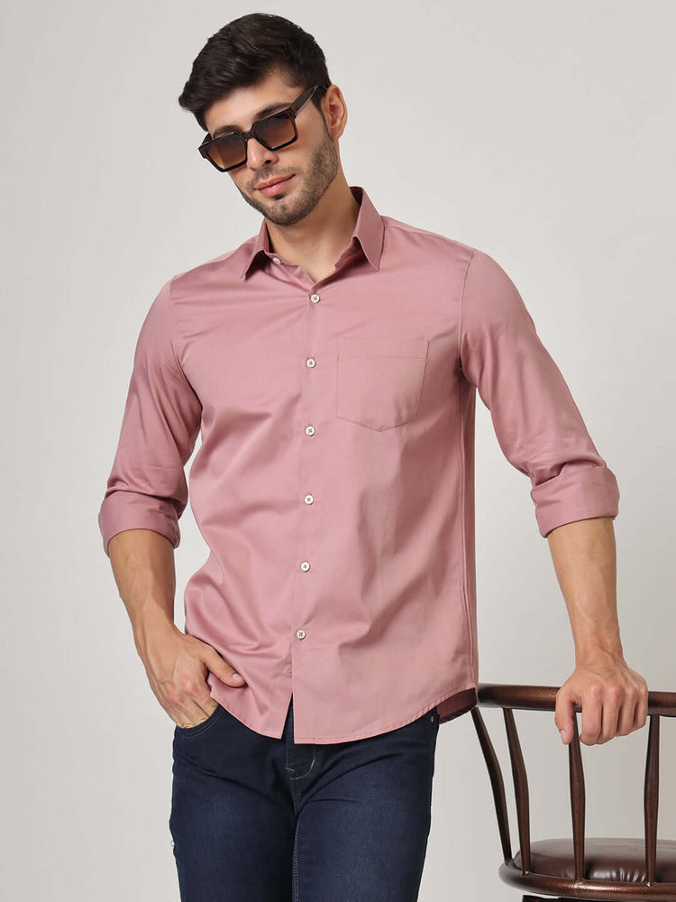 Premium Cotton Satin Shirt