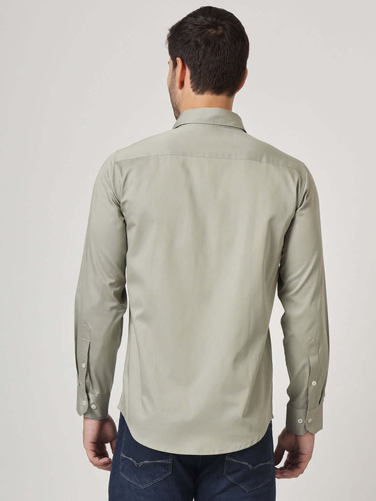 Premium Cotton Satin Shirt