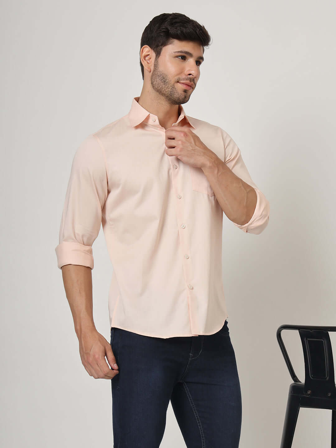 Premium Cotton Satin Shirt