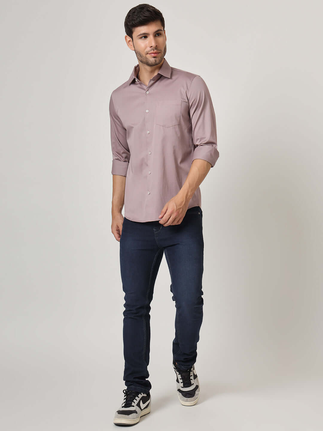 Premium Cotton Satin Shirt