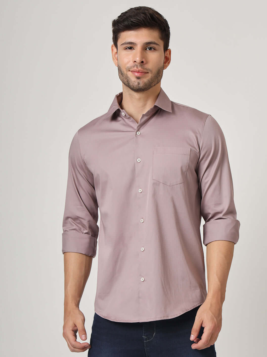 Premium Cotton Satin Shirt