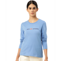 Women'S Premium Cotton Printed Full Sleeve T-Shirts