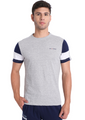 MENS PREMIUM COTTON COLOURBLOCK PRINTED HALF SLEEVE CREW NECK T-SHIRTS