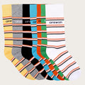 Amswan Unisex Premium Fine Gauge Cotton Socks Pack Of 7