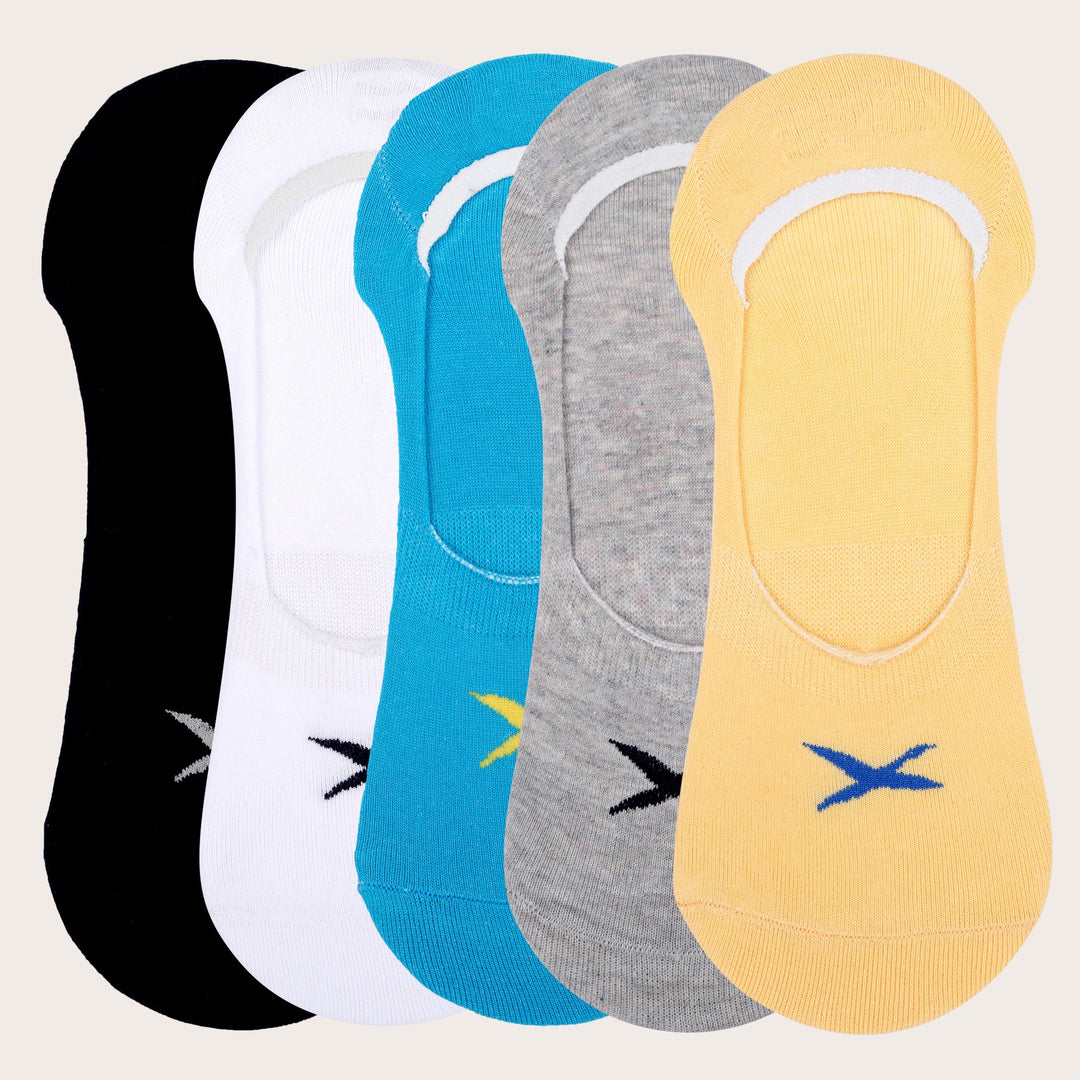 Amswan Unisex Premium Fine Gauge Cotton Socks Pack Of 5