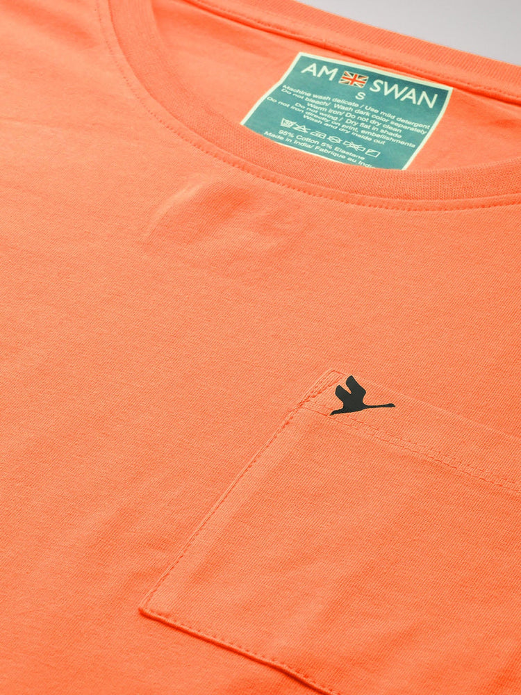 Womens Premium Cotton Lycra Smart Fit 3/4 Sleeve Solid T-Shirts