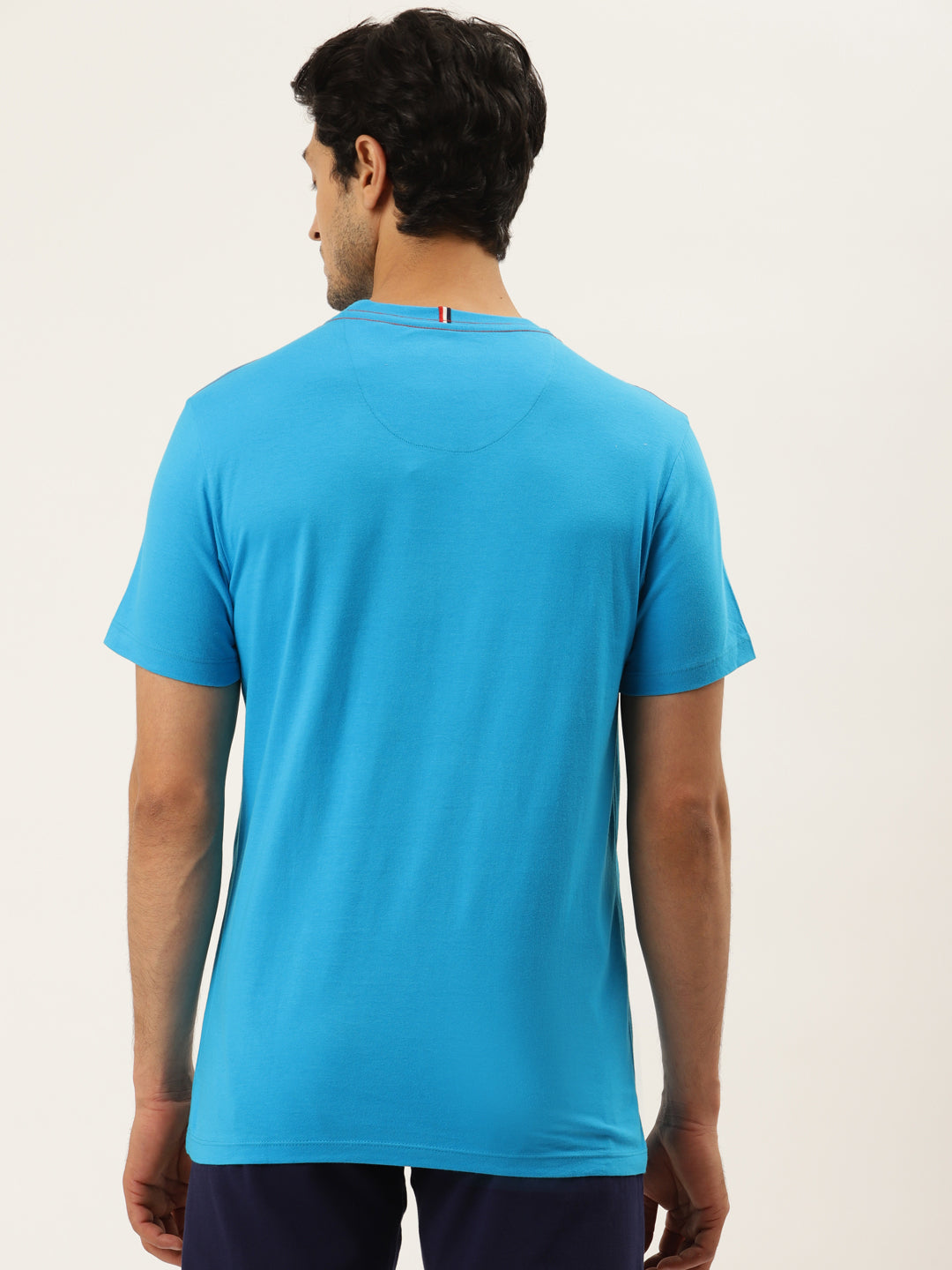 Mens Premium Cotton Printed Half Sleeve Crew Neck T-Shirts