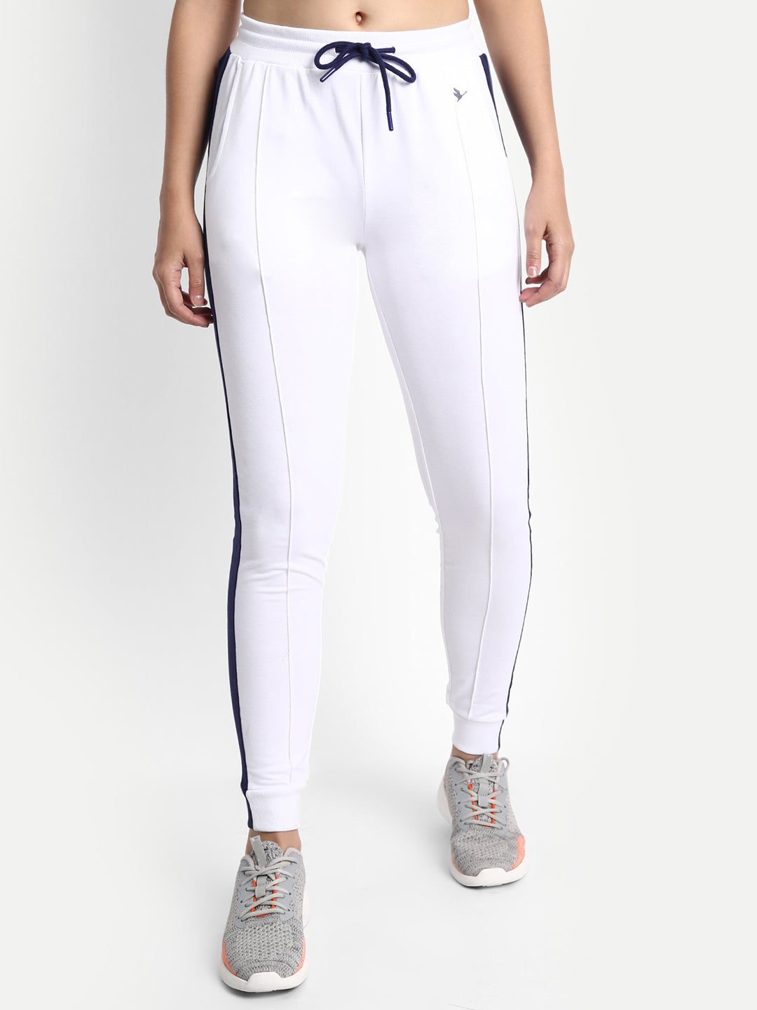 Womens Cotton Lycra Smart Fit Track Pants