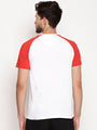 Mens Premium Cotton Printed Colourblock Half Sleeve T-Shirts