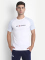 Mens Premium Cotton Printed Colourblock Half Sleeve T-Shirts